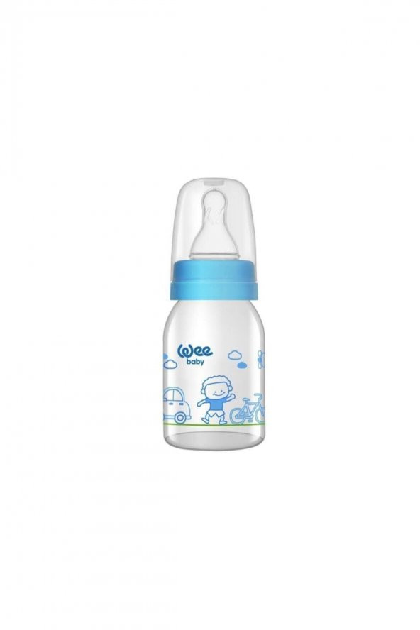 Wee Baby Kiraz Uçlu Cam Biberon 125 ml 877