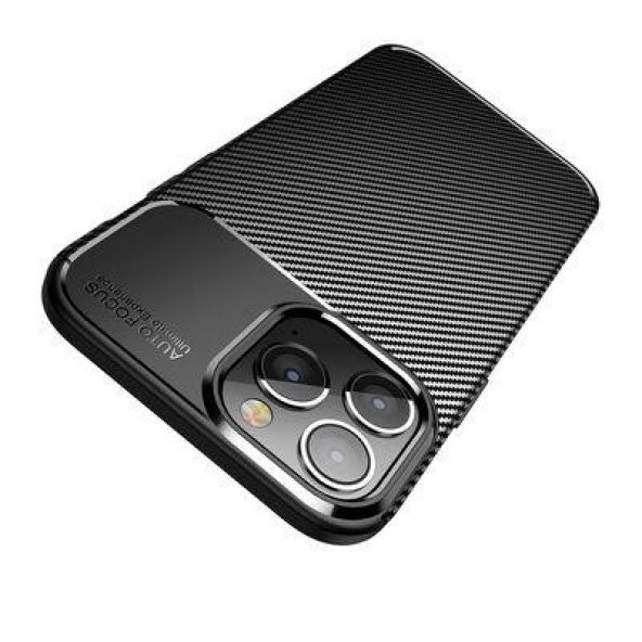 Apple iPhone 14 Pro Kılıf Deri Görünümlü Negro Silikon Kapak - 8