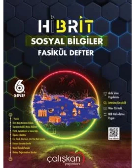 6.Sınıf Hibrit Fasikül Defter / Sosyal Bilgiler