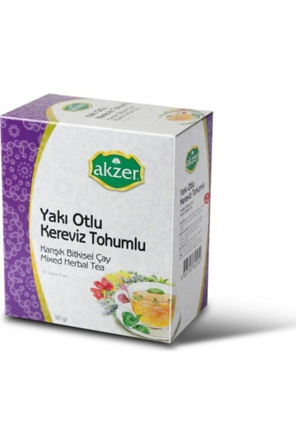 Akzer Yakı Otlu Kereviz Tohumlu Çay 60