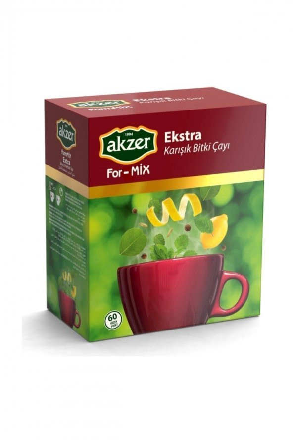 Akzer -Formmix Ekstra Çay 60 lı