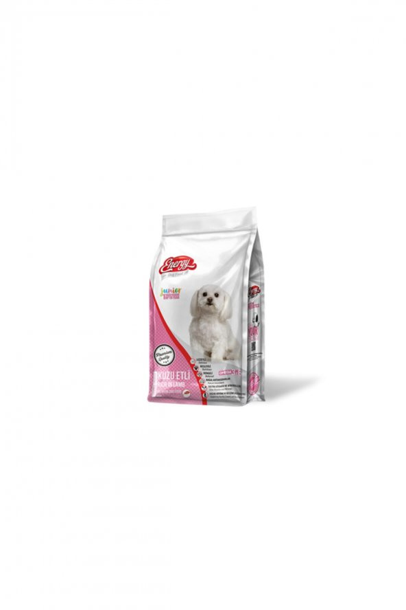 Energy Energy Dog Food  Kuzulu Etli Yavru Köpek Maması - 3kg