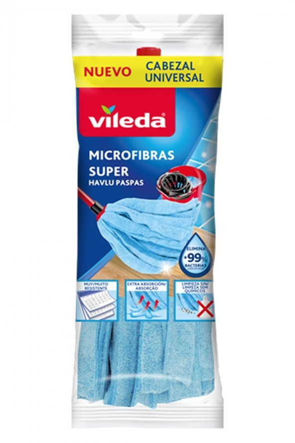 Vileda Vileda Microfiber Süper Havlu Paspas