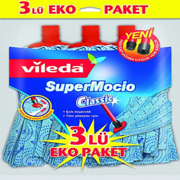 Vileda Vileda Super Paspas Klasik Ekonomik Paket 3 al 2 öde