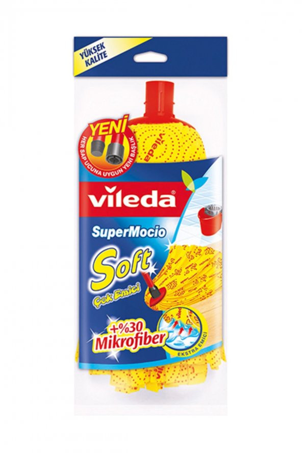 Vileda Vileda Supermocio Klasik Soft Yedek Paspas