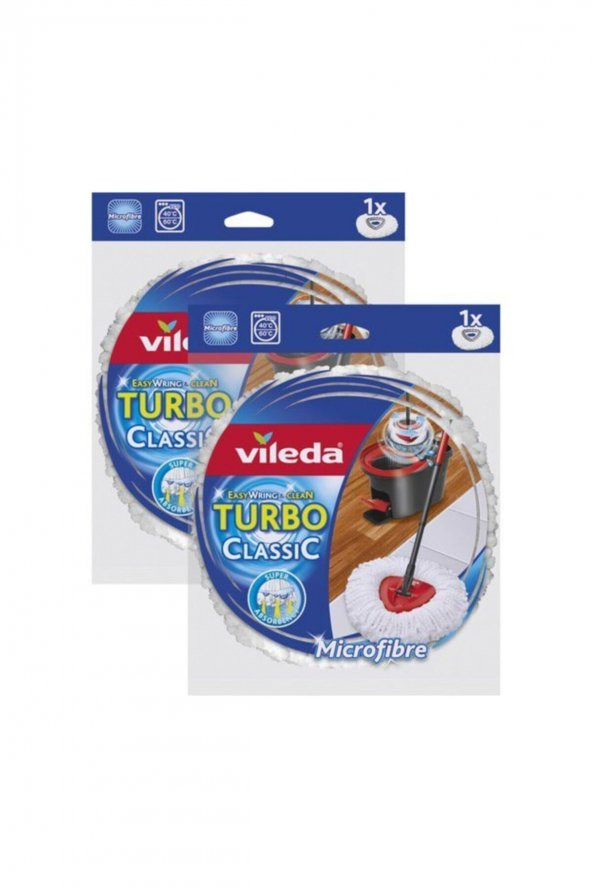 Vileda vileda Easy Wring & Clean Paspas Yedek 2 Li Paket