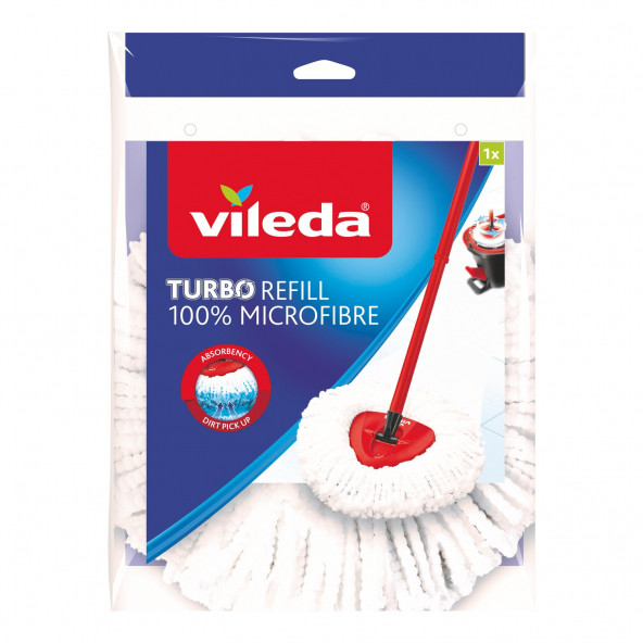 Vileda VİLEDA Easy Wring Clean Turbo Klasik Yedek