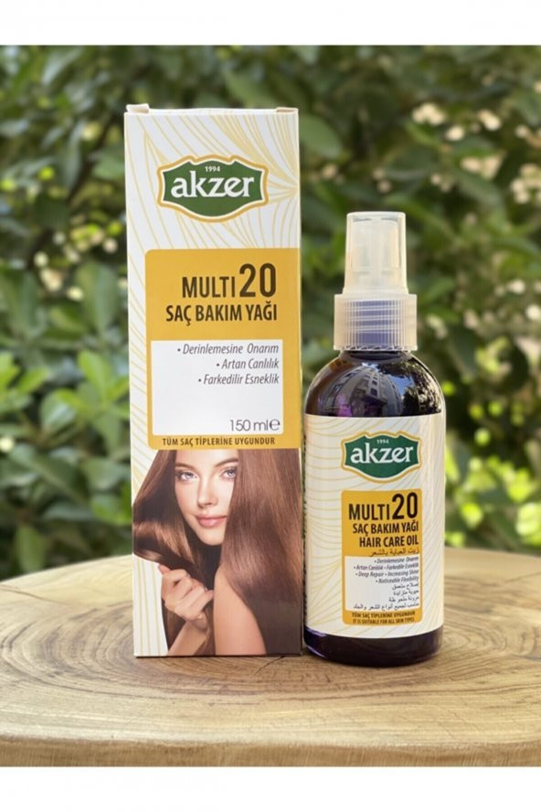 Akzer Saç Bakım Yağı 150 ml