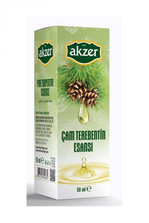 Akzer Çam Terebentin Esansı 50 ml