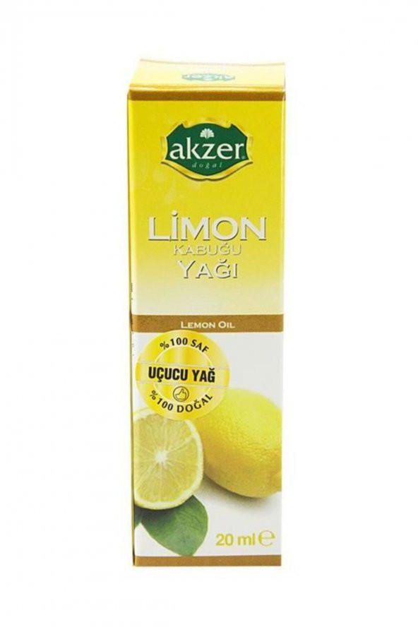 Akzer Limon Kabuğu Yağı 20 cc