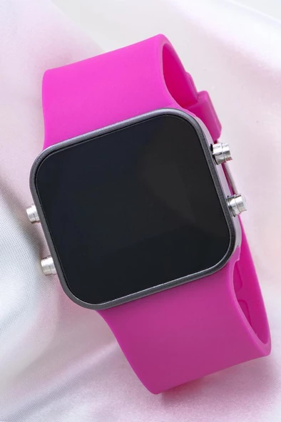 Kadın Kol Saati Led Silikon Genç Kız Saatleri Takvimli Saat ST-304193 - Resim 2