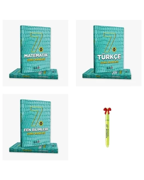 7.Sınıf BUGA Matematik Türkçe Fen Soru Bankası
