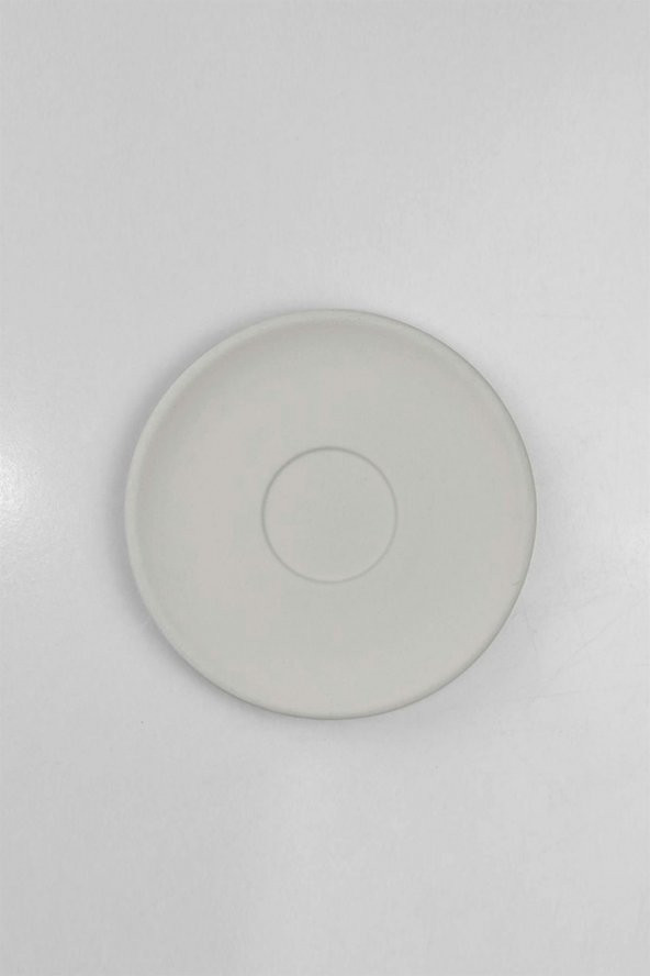 Kahve Fincanı Tabağı | Seramik Bisküvi 11cm (Ham Ürün)