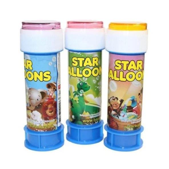 Köpük Baloncuk Üfleme Oyuncağı (3 Adet) - 3