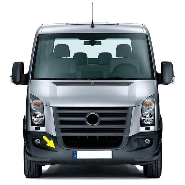 VW Crafter 2006-2016 Ön Tampon Çeki Çekme Demiri Kapağı 2E0853293 ürün görseli