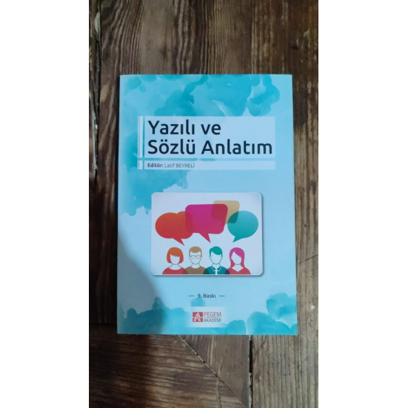 Yazılı Ve Sözlü Anlatım ... LATİF BEYRELİ - 1