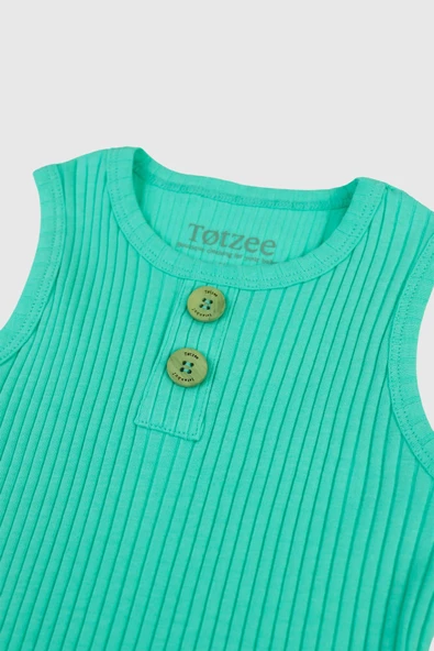 Kolsuz Fitilli Body Mint Yeşili - 3