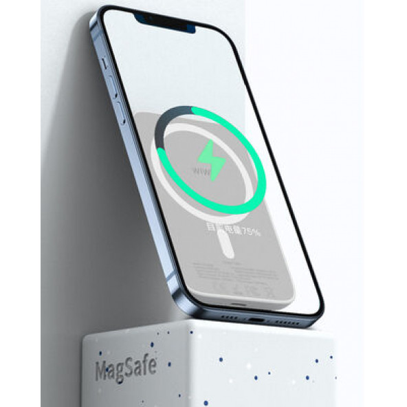 WIWU Sc5000a Magsafe Mıknatıslı Wireless Powerbank - 6