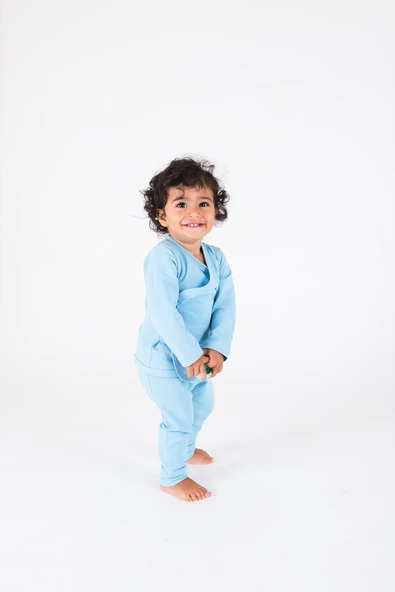 Basic Pantolon Gökyüzü Mavisi - 2