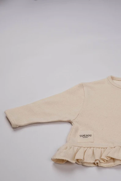 Fırfırlı Üst Bej - 3