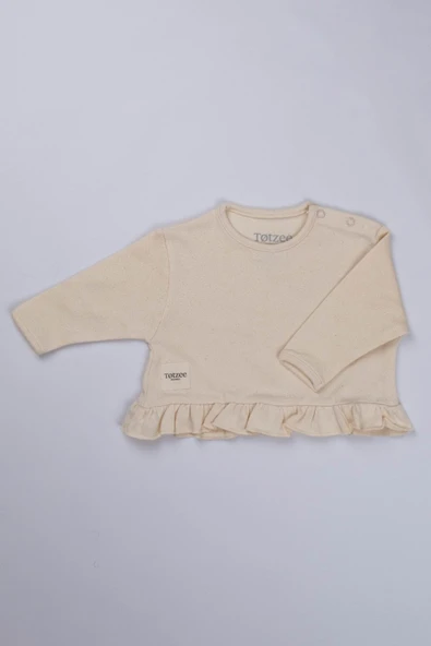 Fırfırlı Üst Bej - 2