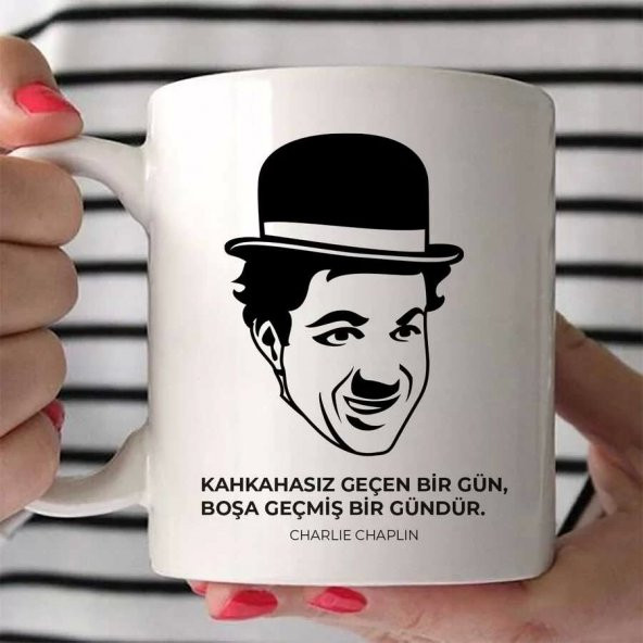 Charlie Chaplin Kupa Bardak - Kahkahasız Geçen Bir Gün