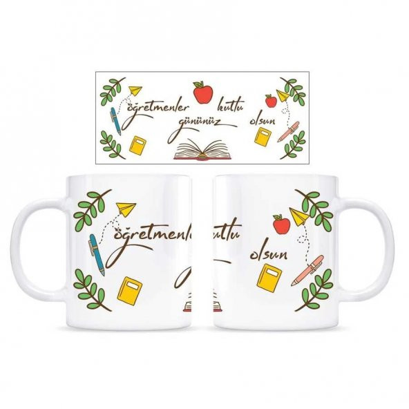 Öğretmenler Gününe Özel Kupa Bardak