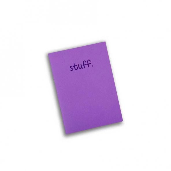 3 lü Renkli stuff Defter - 2