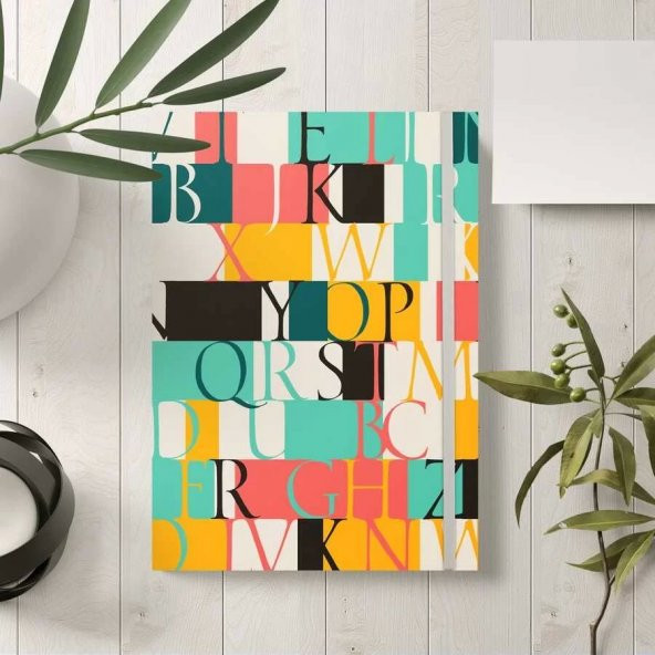 Harfler Defter - A5 Boy - 2