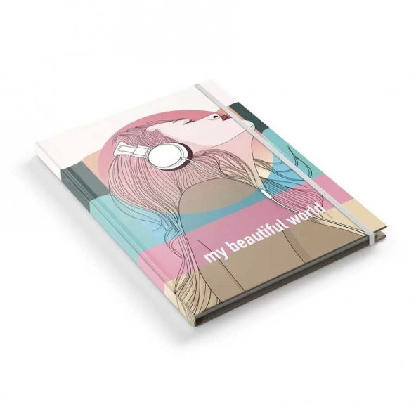 My Beautiful World Defter - A5 Boy