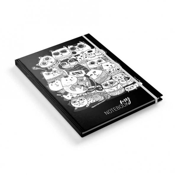 Sevimli Kediler Defter - A5 Boy