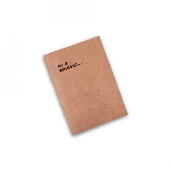 3 lü Kraft Defter as a - 2