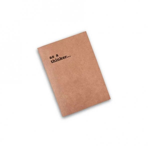 3 lü Kraft Defter as a - 4