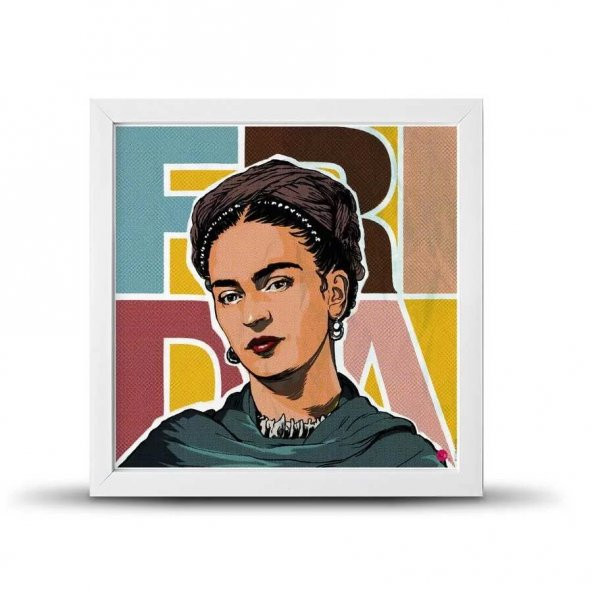 Frida Kahlo 3 lü Çerçeve - Aşk Mıydı - 2
