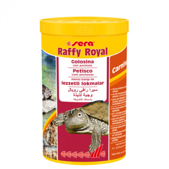 Sera Raffy Royal Kaplumbağa Yemi 1000 m l /220 g