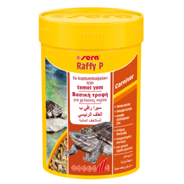 Sera Raffy P Su Kaplumbağası Yemi 100 ml / 18 gr