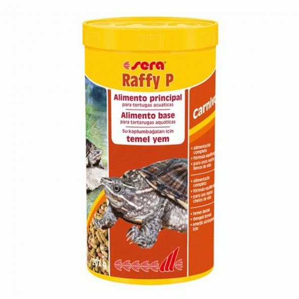 Sera Raffy P 250ml / 50gr Kaplumbağa Yemi - 2
