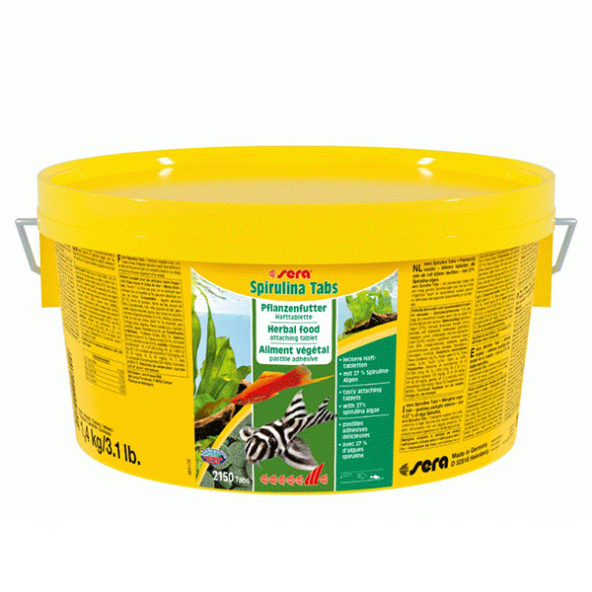 Sera Spirulina Tabs 2000ml 2150 Tablet - 3