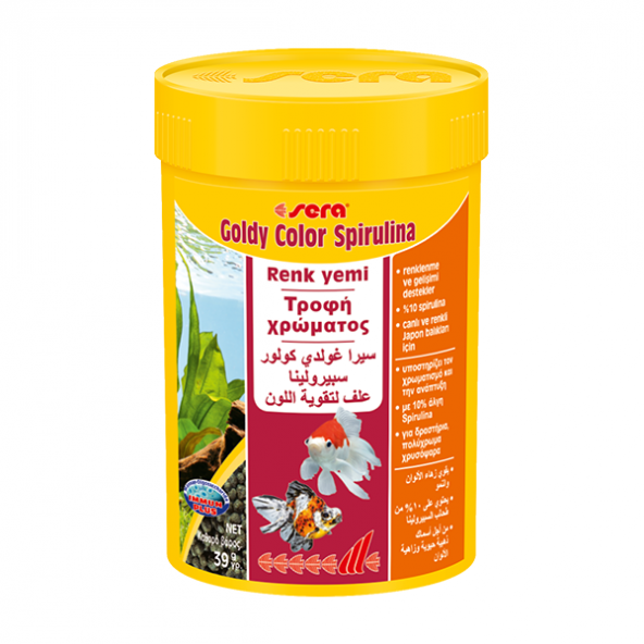Sera Goldy Color Spirulina 100 ml / 39 gr
