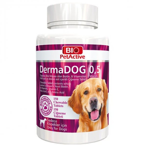 Bio Pet Active Dermadog 75 gr 150 Tablet