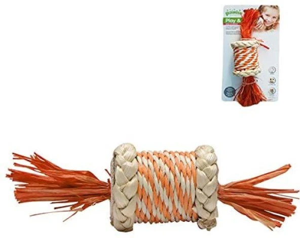 Pawise Şeker Şekilli Hasır Kemirgen Oyuncağı 21 x 11 x 5 cm - 2