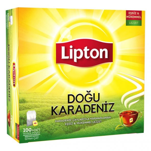 Lipton Doğu Karadeniz Bardak Çay  100 Lü  x  6 Adet