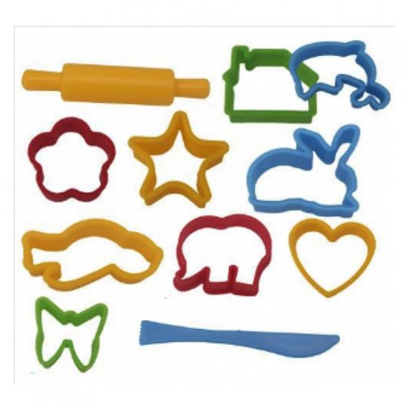 Hayal sepeti Oyun Hamuru Kalıbı 9 Parça