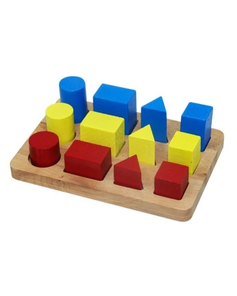 Ahşap Geometrik Büyükten Küçüğe Sıralama ONY314 Playwood - 2