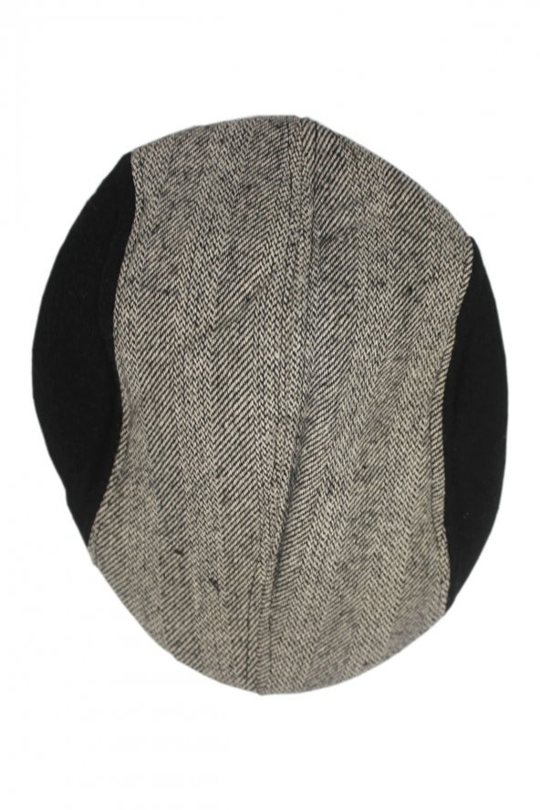 yoncatoptan Kış ve Sonbahar için Balık Sırtı Desenli Kasket Şapka Rahat ve Esnek - 2