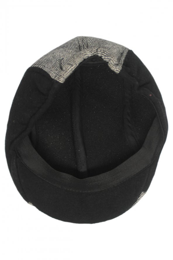 yoncatoptan Kış ve Sonbahar için Balık Sırtı Desenli Kasket Şapka Rahat ve Esnek - 3