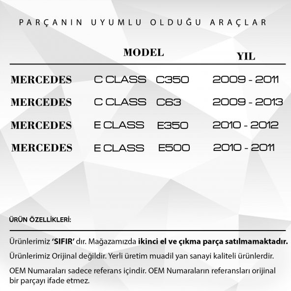 Mercedes E Class W212 için 2 Adet Cam Düğmesi Tamir Kapağı - 2
