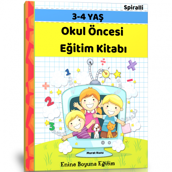 3-4 Yaş Okul Öncesi Eğitim Kitabı