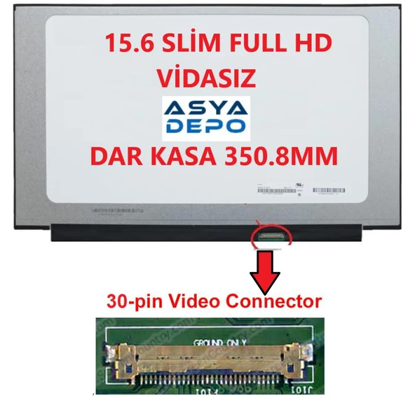 Lenovo IdeaPad 81MX005NTX Ekran 15.6 Slim 30 pin IPS