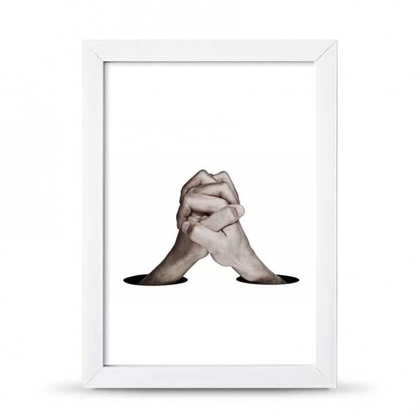 Dayanışma Poster Çerçeve - 21x30 cm A4 Boy - 2